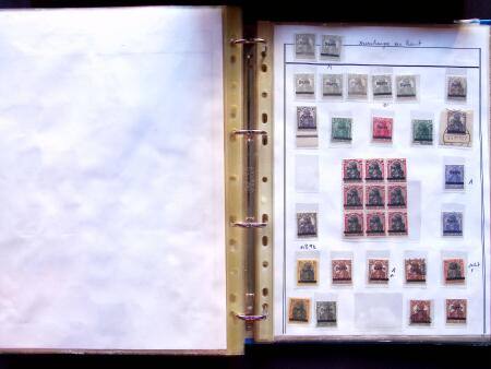 1920 First issues, plates I and II, specialised collection