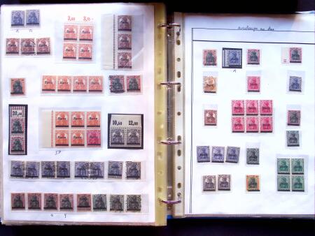 1920 First issues, plates I and II, specialised collection