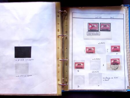 1920 First issues, plates I and II, specialised collection