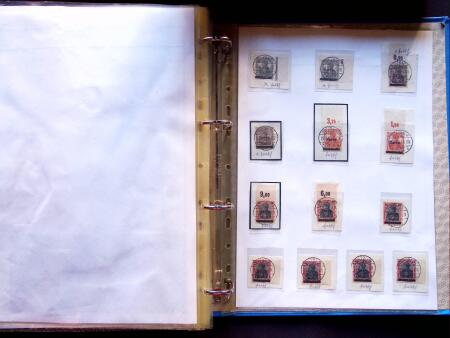 1920 First issues, plates I and II, specialised collection