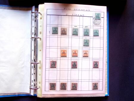 1920 First issues, plates I and II, specialised collection