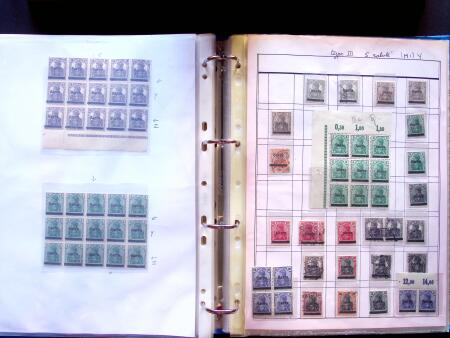 1920 First issues, plates I and II, specialised collection