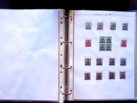 1920 First issues, plates I and II, specialised collection