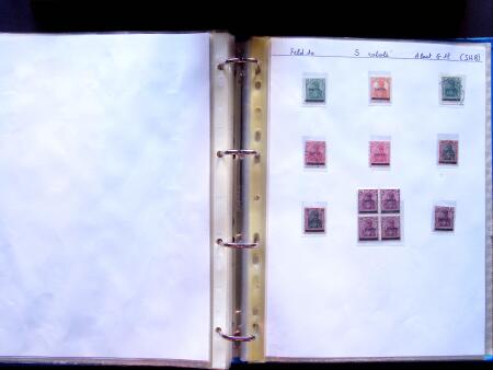 1920 First issues, plates I and II, specialised collection