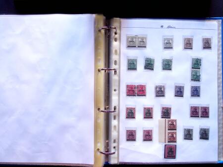 1920 First issues, plates I and II, specialised collection