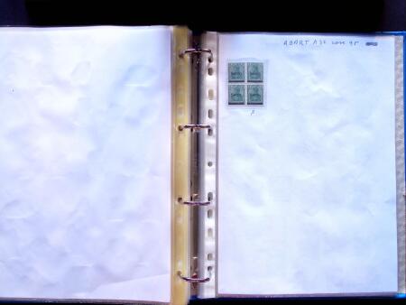 1920 First issues, plates I and II, specialised collection