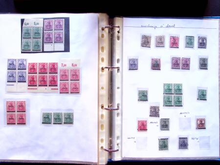 1920 First issues, plates I and II, specialised collection