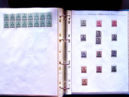 1920 First issues, plates I and II, specialised collection