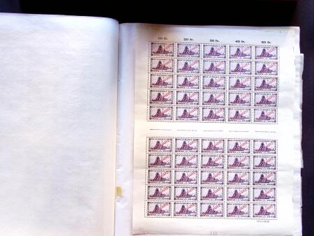 1927-29 OFFICIALS: Selection of 14 1/2 sheets showing
