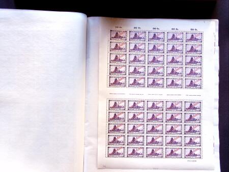 1927-29 OFFICIALS: Selection of 14 1/2 sheets showing