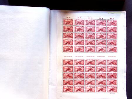 1927-29 OFFICIALS: Selection of 14 1/2 sheets showing