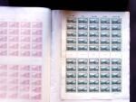 1927-29 OFFICIALS: Selection of 14 1/2 sheets showing