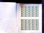 1927-29 OFFICIALS: Selection of 14 1/2 sheets showing