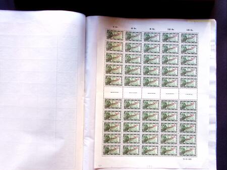 1927-29 OFFICIALS: Selection of 14 1/2 sheets showing