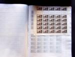 1927-29 OFFICIALS: Selection of 14 1/2 sheets showing