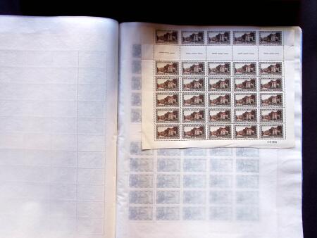 1927-29 OFFICIALS: Selection of 14 1/2 sheets showing