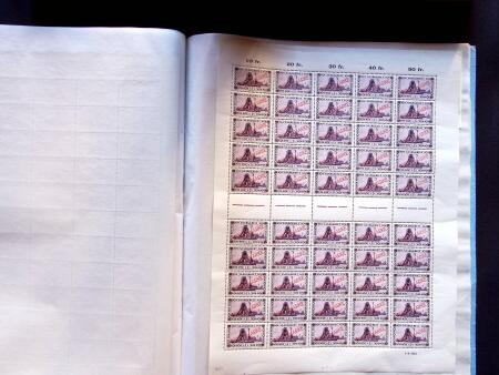 1927-29 OFFICIALS: Selection of 14 1/2 sheets showing