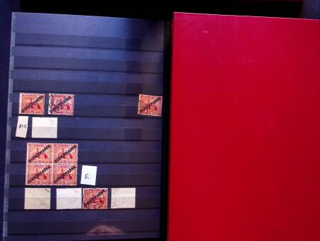1922-29 OFFICIALS: Specialised collection in two stockbooks