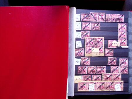1922-29 OFFICIALS: Specialised collection in two stockbooks