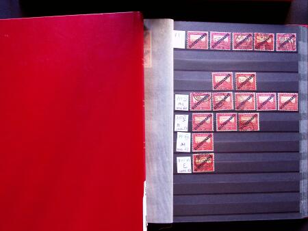 1922-29 OFFICIALS: Specialised collection in two stockbooks