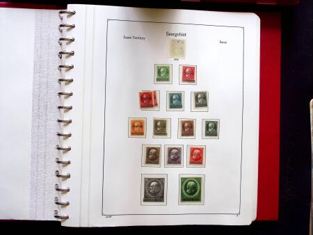 1920-55 Lot of balance collections in 5 albums and
