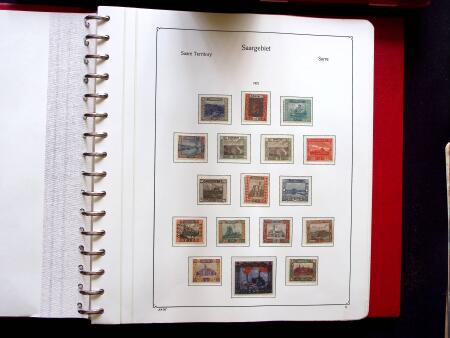 1920-55 Lot of balance collections in 5 albums and