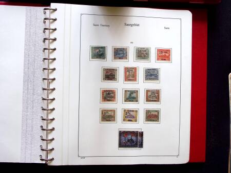 1920-55 Lot of balance collections in 5 albums and