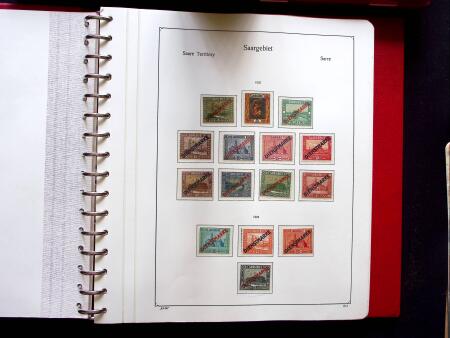 1920-55 Lot of balance collections in 5 albums and