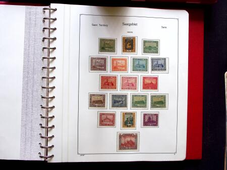 1920-55 Lot of balance collections in 5 albums and