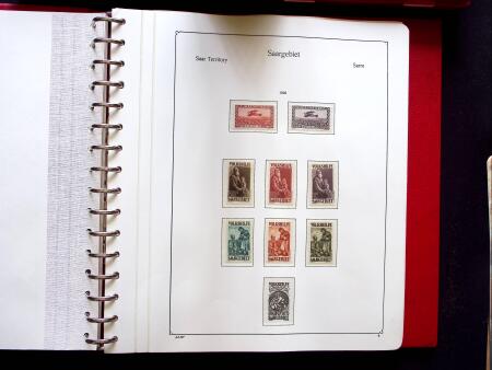 1920-55 Lot of balance collections in 5 albums and