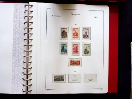 1920-55 Lot of balance collections in 5 albums and