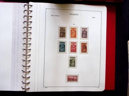 1920-55 Lot of balance collections in 5 albums and