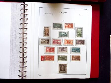 1920-55 Lot of balance collections in 5 albums and