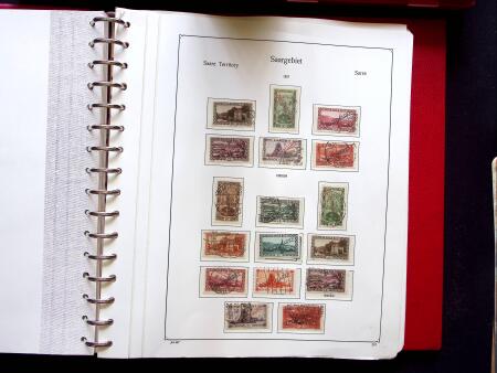 1920-55 Lot of balance collections in 5 albums and