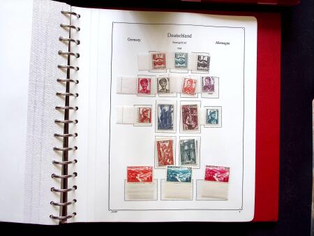 1920-55 Lot of balance collections in 5 albums and
