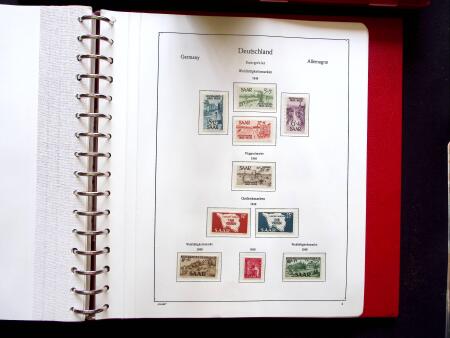 1920-55 Lot of balance collections in 5 albums and