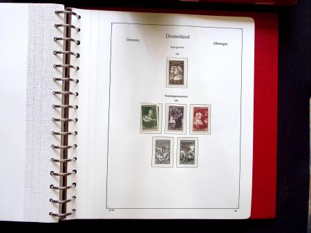 1920-55 Lot of balance collections in 5 albums and