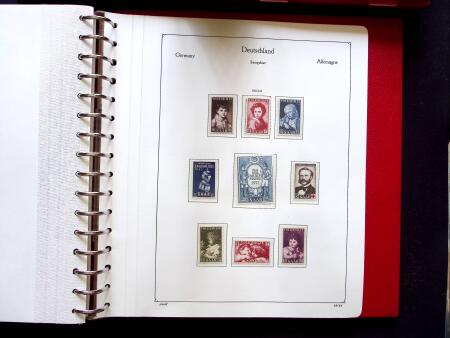 1920-55 Lot of balance collections in 5 albums and