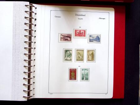 1920-55 Lot of balance collections in 5 albums and