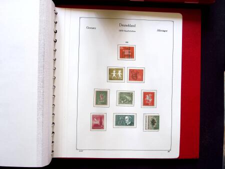 1920-55 Lot of balance collections in 5 albums and