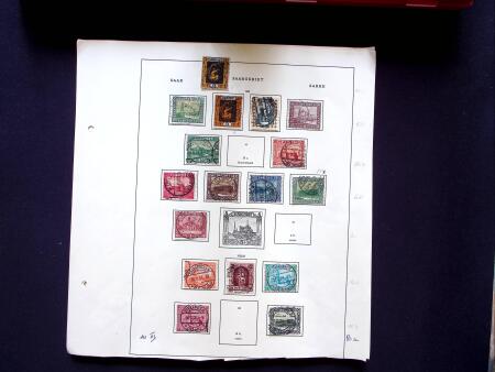 1920-55 Lot of balance collections in 5 albums and