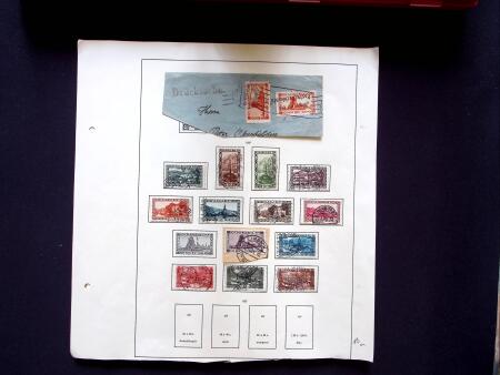 1920-55 Lot of balance collections in 5 albums and