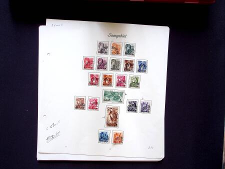 1920-55 Lot of balance collections in 5 albums and