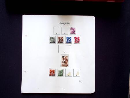 1920-55 Lot of balance collections in 5 albums and