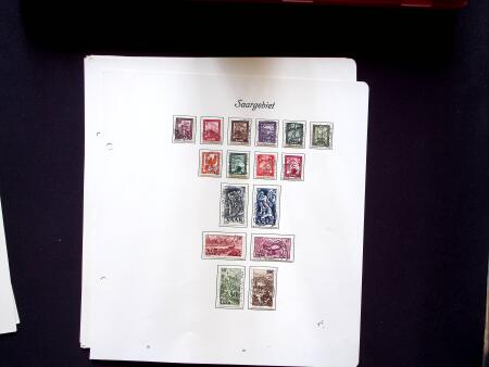 1920-55 Lot of balance collections in 5 albums and