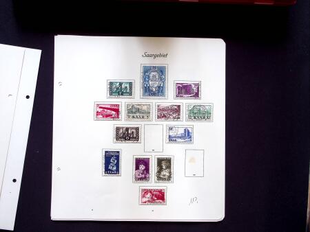 1920-55 Lot of balance collections in 5 albums and