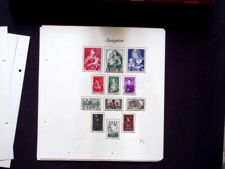 1920-55 Lot of balance collections in 5 albums and
