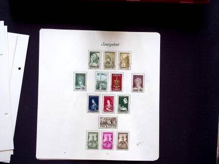 1920-55 Lot of balance collections in 5 albums and