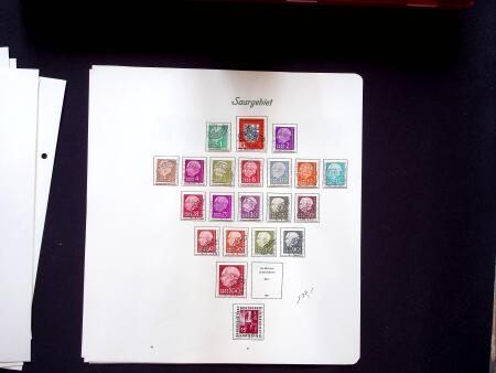 1920-55 Lot of balance collections in 5 albums and