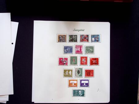 1920-55 Lot of balance collections in 5 albums and